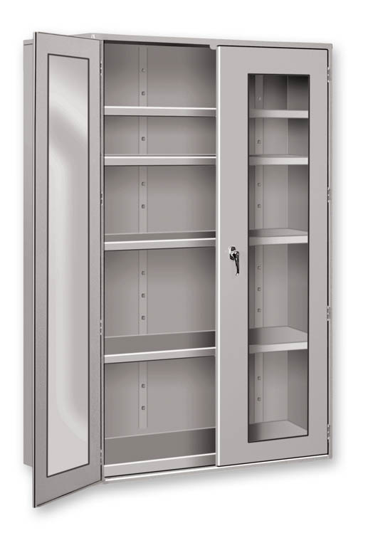 Storage Cabinets w/ Plexiglass Doors